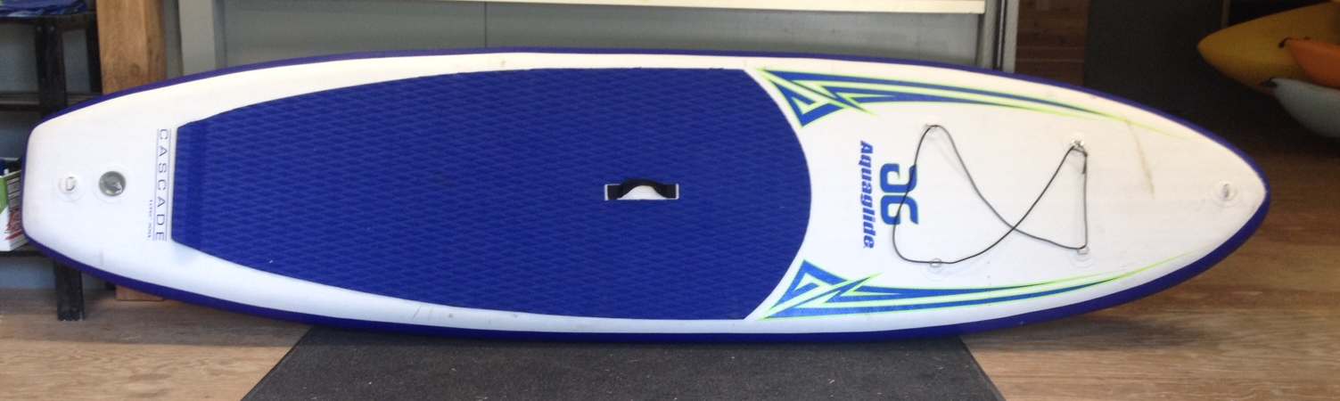 Inflatable stand-up board