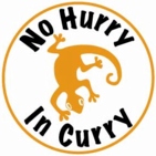 No-Hurry-In-Curry Decal
